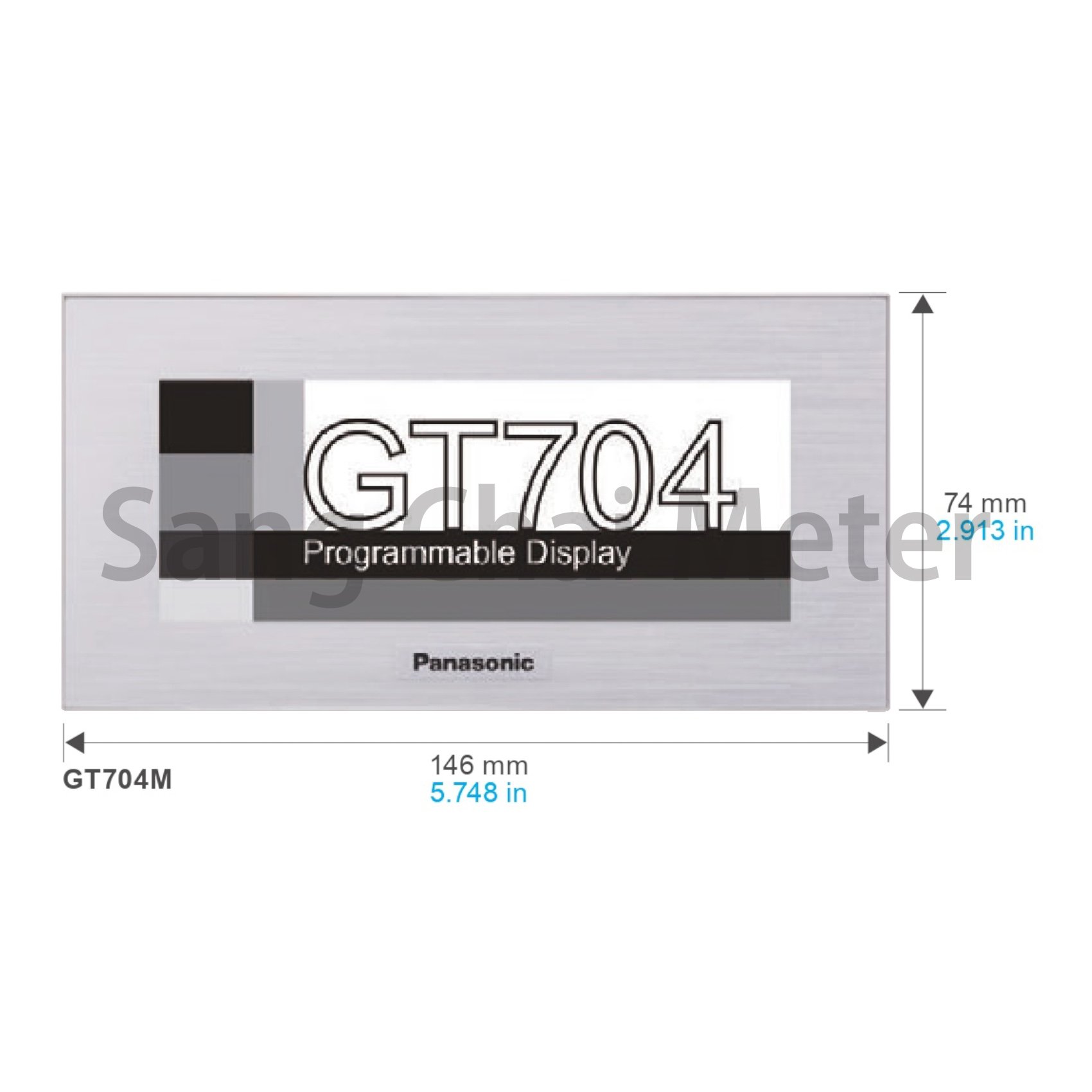 จอแสดงผลระบบสัมผัสแบบโปรแกรมได้ 4.6 นิ้ว | Programmable Display 